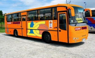 O bus que levou ao Ferroplast á vitoria (e ao ascenso)