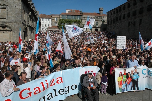 Manifestación Queremos Galego