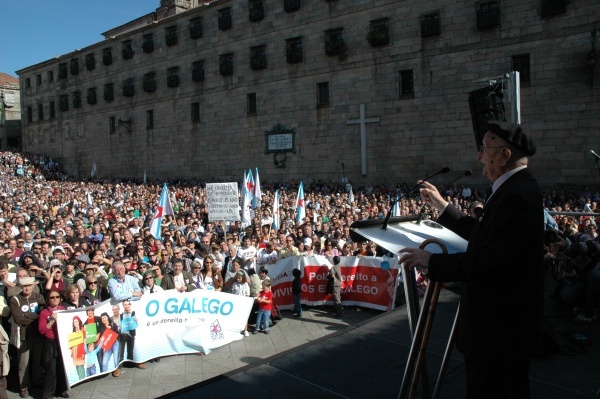 Manifestación Queremos Galego