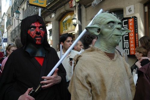 Tropas galácticas invaden Compostela